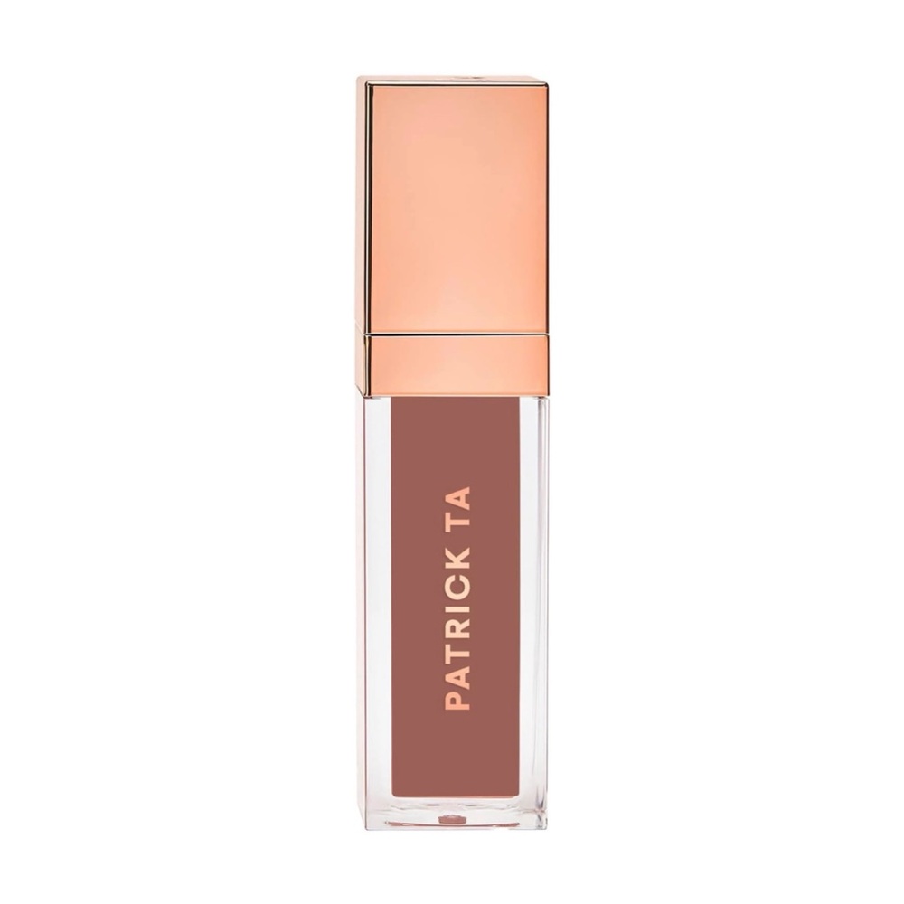 New in Box Patrick Ta Major Volume Plumping Lip Gloss in Obviously